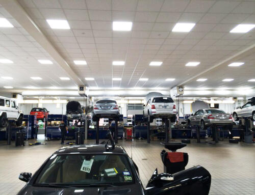 Mercedes Building + Parking Garage LED Retrofit